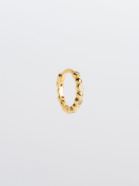 Mini-Ohrring Gold 8 mm - Alea